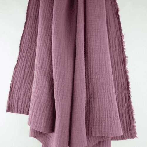 Breathable Muslin Crinkle Fabric for Babies