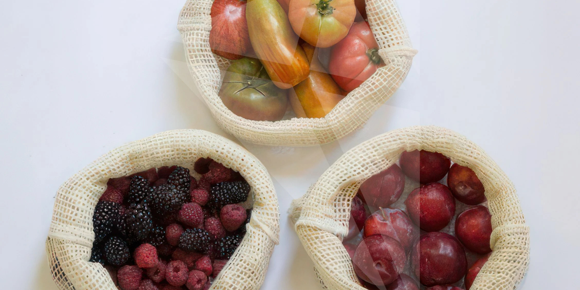 Eco-Friendly Cotton Mesh bags
