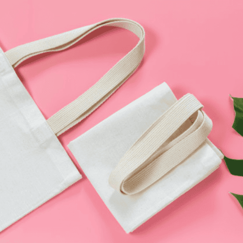 Eco-Friendly Tote Bag Fabric Close-up