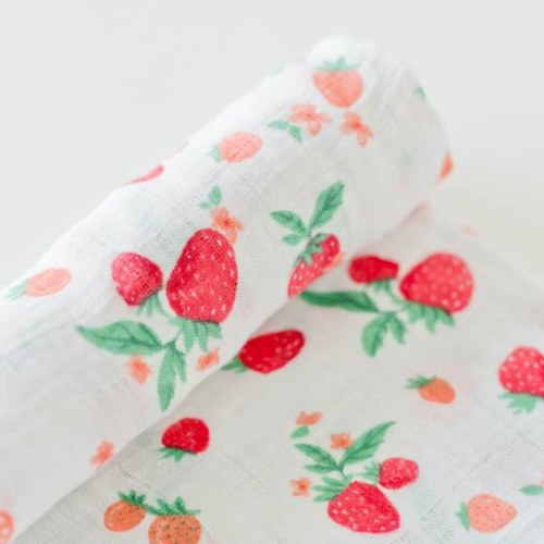 Breathable Muslin Swaddle Texture Close-up