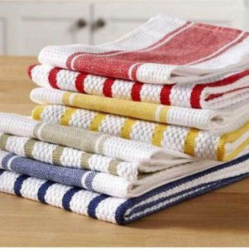 cotton waffle kitchen cloth